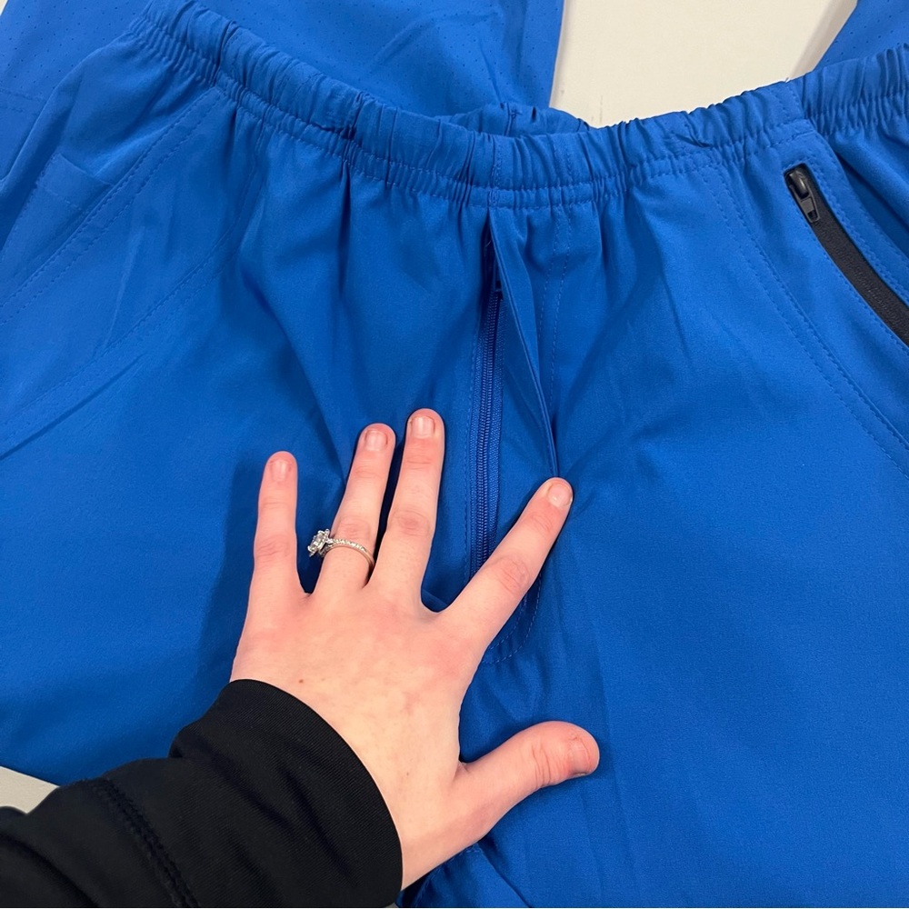 NWT Barco One Uniforms Royal Blue Men's Scrub Pants Size S - Picture 9 of 10